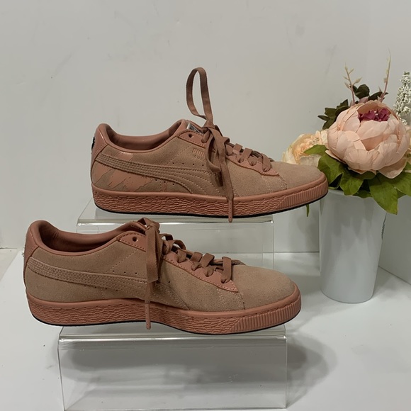 MAC Puma colab tennies pink nude - Picture 4 of 12